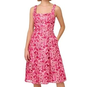 Adrianna Papell – Embroidered Fit & Flare Dress